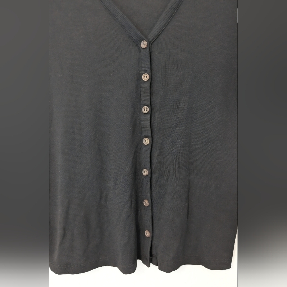 Marine Layer Lexi Ribbed Button Top - Picture 5 of 7